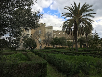 Views of Castello di Donnafuggata including external garden.