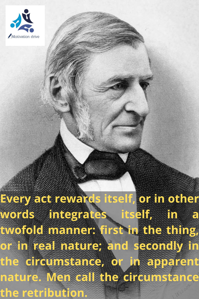 The Law Of Compensation Ralph Waldo Emerson