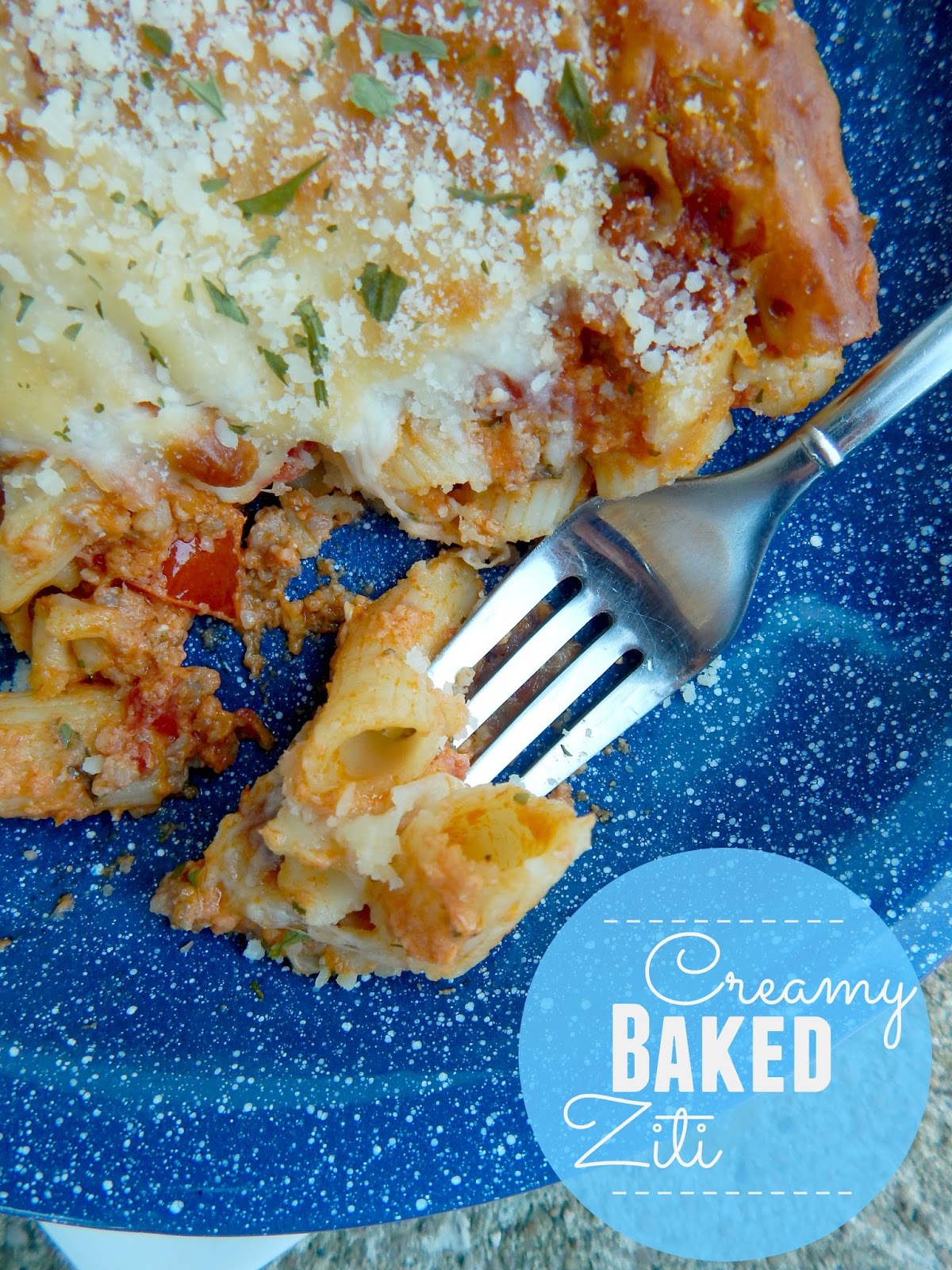 Creamy Baked Ziti Ally's Sweet & Savory Eats