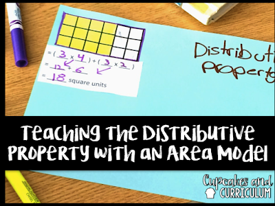 Cupcakes & Curriculum: Teaching Distributive Property Using an Area Model
