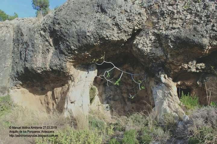 ASTRONOMIAYRUTAS. Pinar del Hacho. Arquillo de los Porqueros. Antequera,
