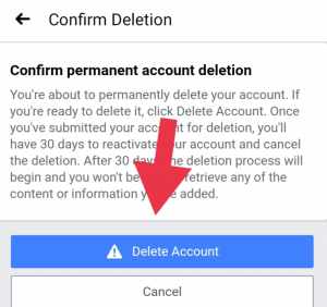 Facebook account delete karne ka tarika