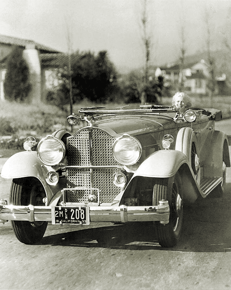 Gods and Foolish Grandeur Harlow on wheels a taste of Jean Harlow's