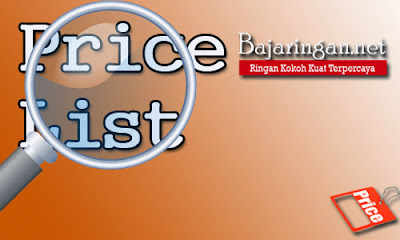 List Harga Baja Ringan,Genteng Metal dan Sekrup