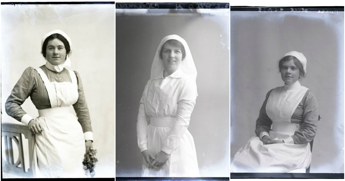 36 Rare and Beautiful Studio Portrait Photos of Nurses in World War I
