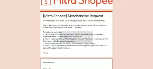Cara Mendapatkan Banner Mitra Shopee Gratis!