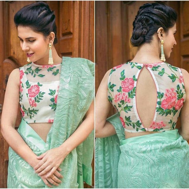 Trendy and Stylish Hairstyles With sarees