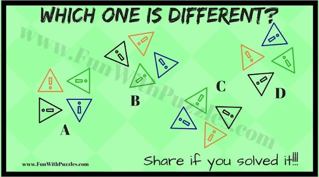 Odd One Out Picture Puzzle