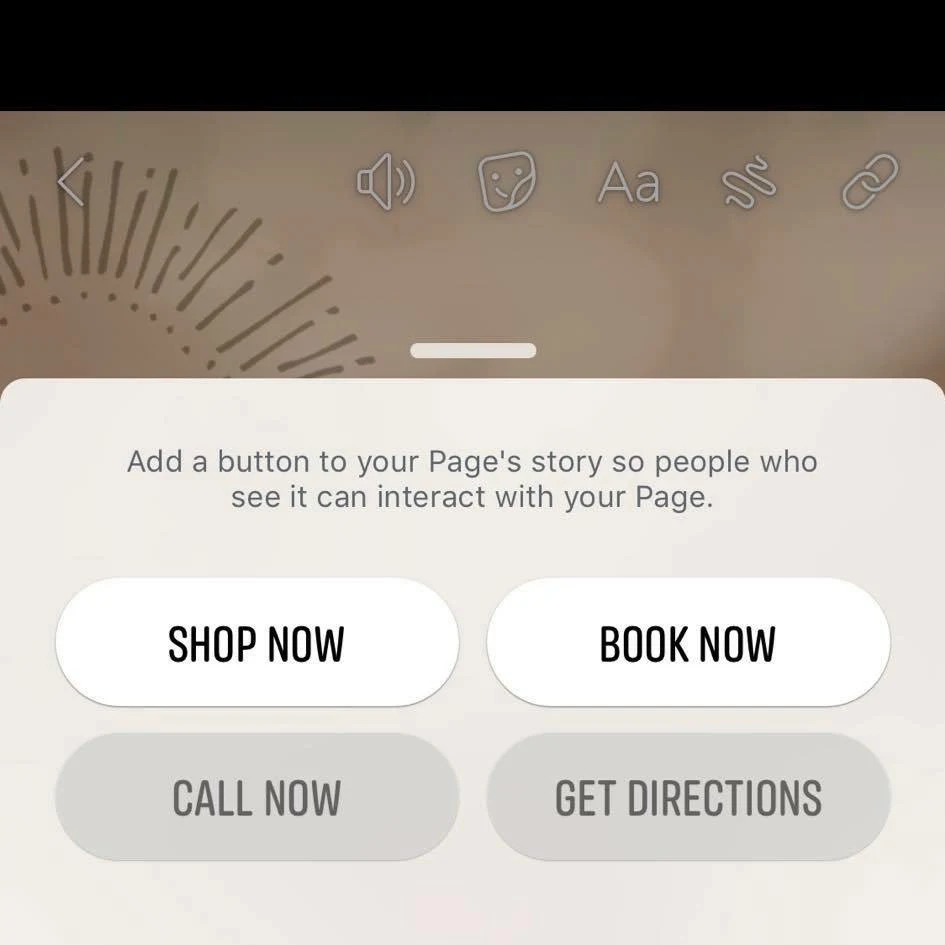 Facebook Stories now let you add Call To Action Button stickers for Business Pages