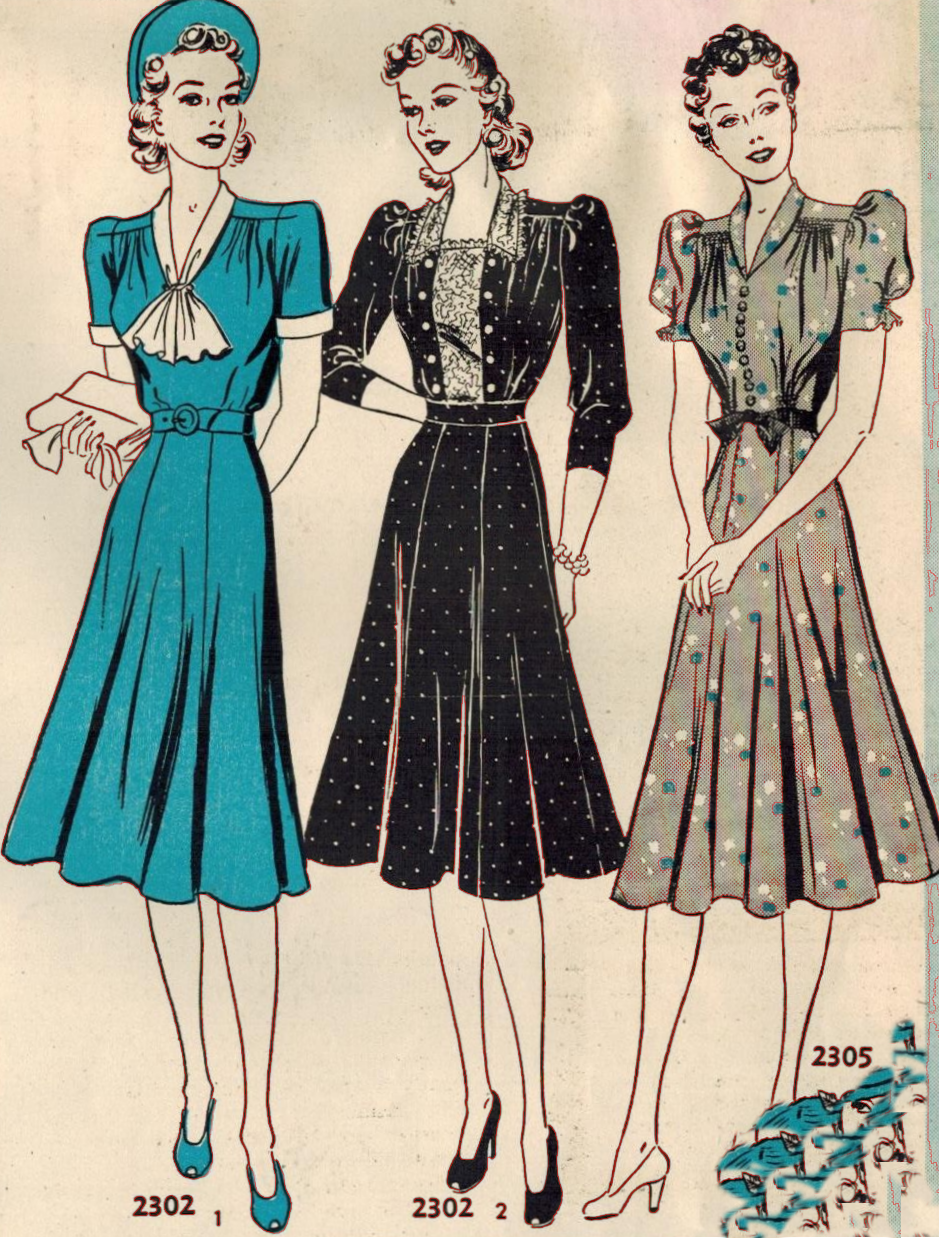 The Midvale Cottage Post: Summer Colors to Keep You Cool - 1930s Style!
