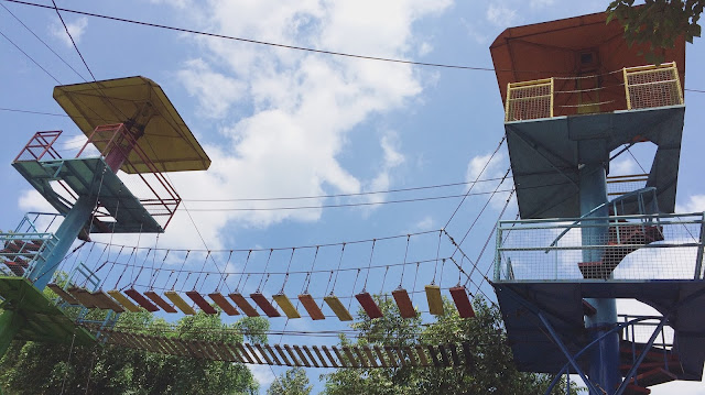 Ines Yuanta Blog >> Salah satu arena outbond di Taman Botani Sukorambi Arena outbond di Taman Botani Sukorambi