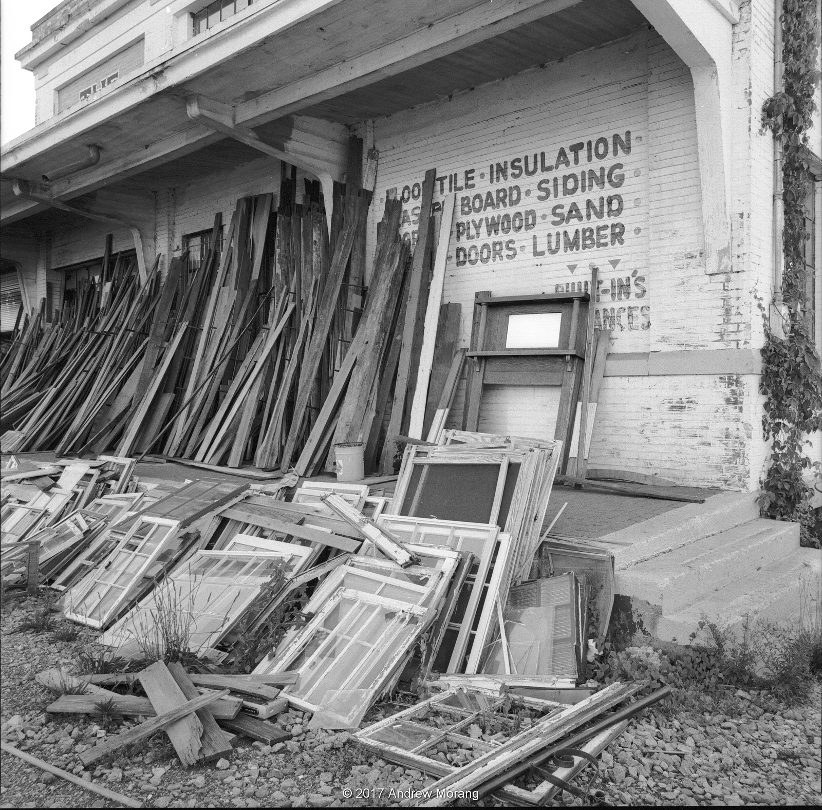 Urban Decay Vintage Station and a few from Bessemer, Alabama (B&W film)