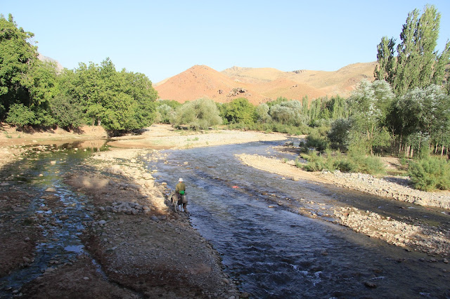 Ouzbékistan, Derbent, rivière Shurob, © L. Gigout, 2012