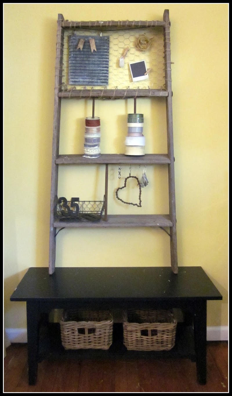 Ladder Craft Organizer