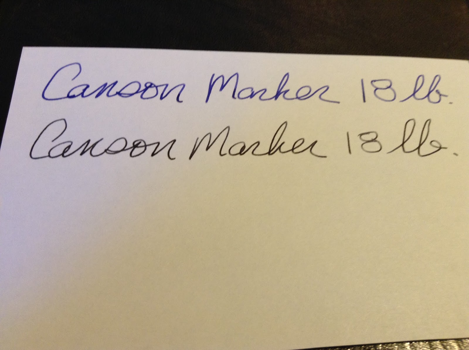 The Frugal Fountain Pen: Canson XL Marker Paper