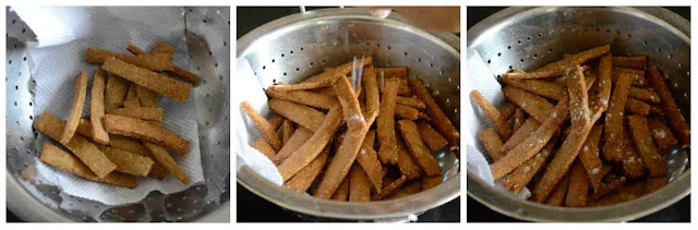 Millet Ajwain Sticks/Millet Omam Biscuit (No Baking)