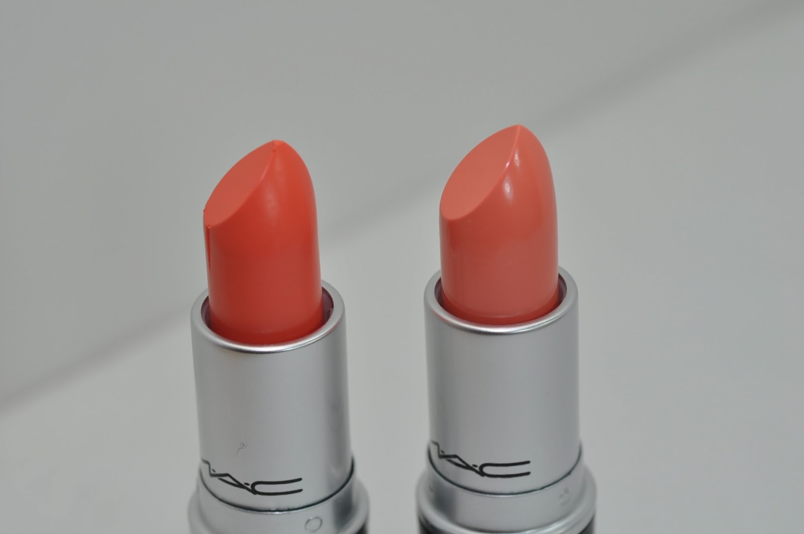 MAC All About Orange Sweet & Sour and Sushi Kiss Lipsticks, Imperial