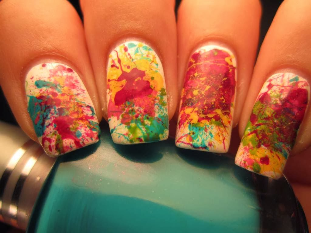 8. "Tropical Print Nails for a Fun and Festive Spring Look" - wide 3