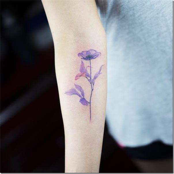 Tatuagens de flores para as mulheres Tatuagens de flores para as mulheres