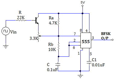 Frequency Shift Keying Circuit Diagram