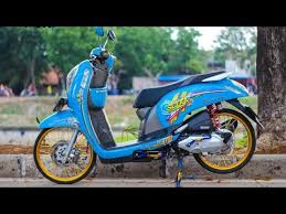 100+1 GAYA MODIFIKASI MOTOR SCOOPY