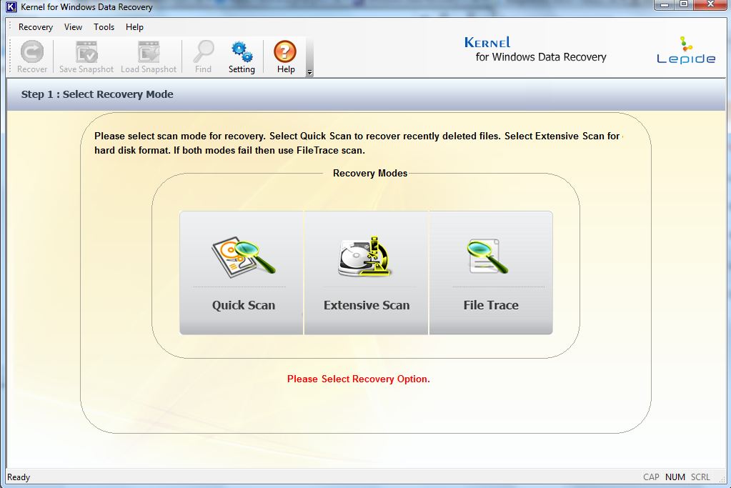Windows Embedded Compact 7 Kernel for Windows Data Recovery Your
