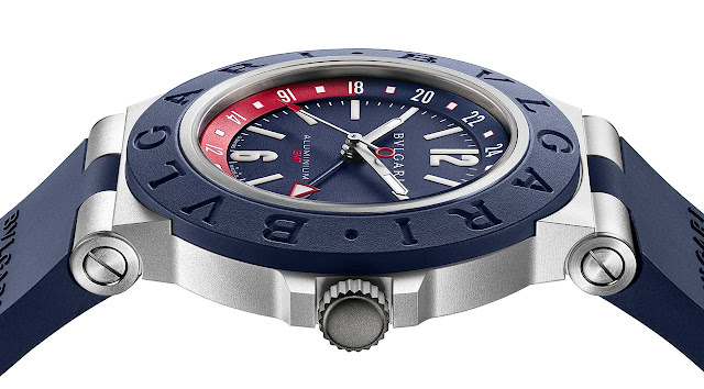 Bvlgari Aluminium GMT watch ref. 103554
