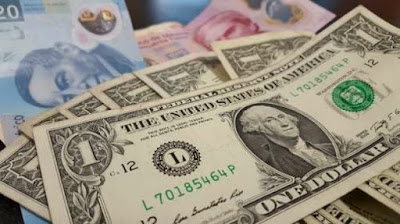El dólar se cotiza el día de hoy en $23.84 pesos 