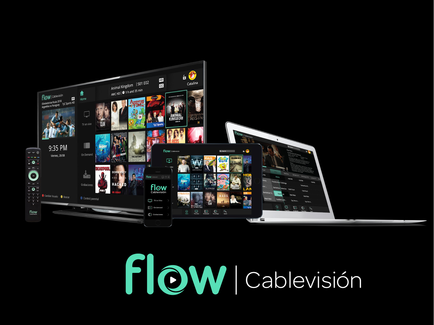 Innovadora campaña 360º para el lanzamiento de Cablevisión Flow