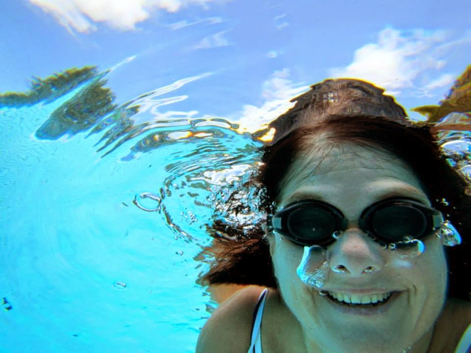 Swimming: Swimming selfies at Bexley pool