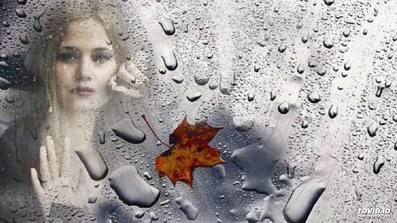 Долго ждали дождь. Осенняя грусть. Фотосессия с мокрым стеклом. Женщина за мокрым стеклом. Осень дождь любовь.