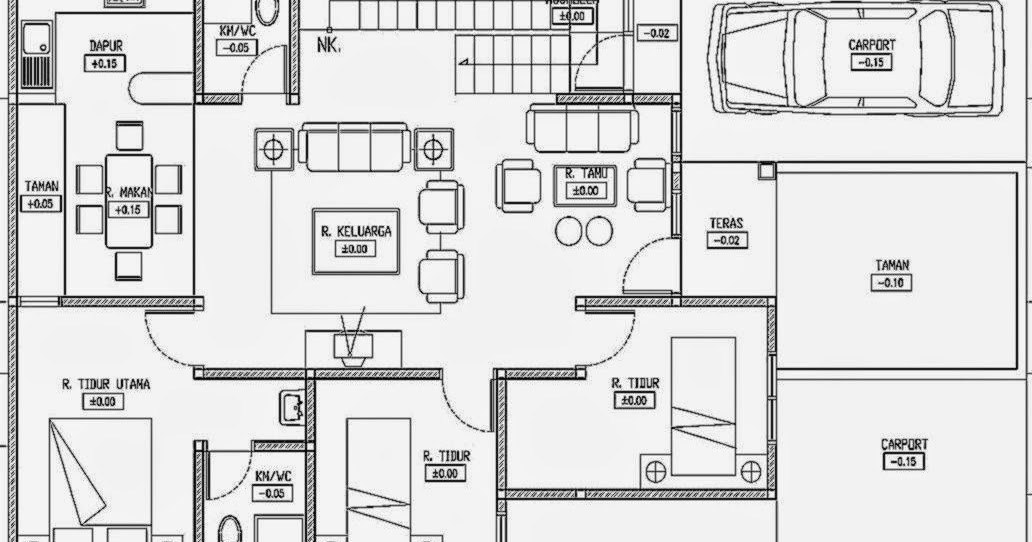  Sketsa  Rumah  Minimalis  1  Lantai  Design Rumah  Minimalis 