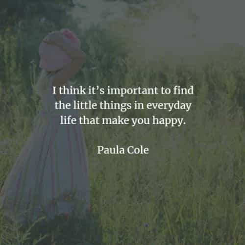 Happy Little Things In Life Quotes - love quotes