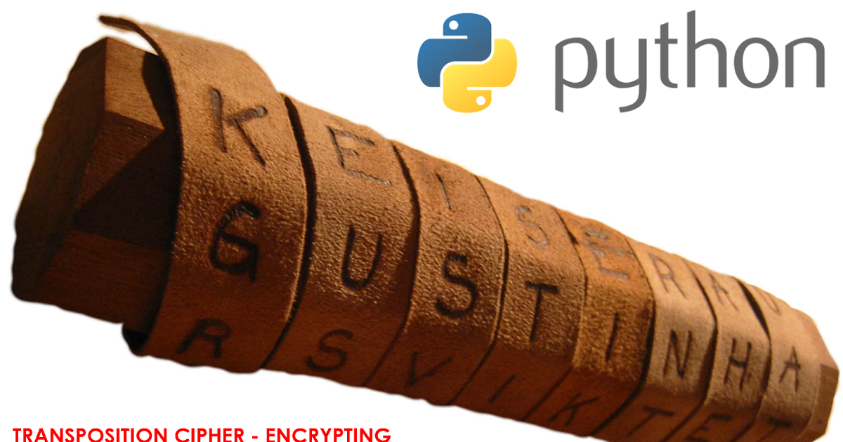 PYTHON : TRANSPOSITION CIPHER - ENCRYPTING | DevMecha