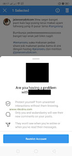 Cara Mengatasi Komentar Negatif dan Cyber Bullying Di Instagram Tanpa Unfollow