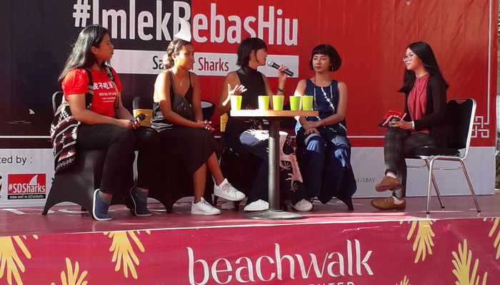 WWF Bali Gemakan Perayaan Tahun Baru Imlek Tanpa Hidangan Hiu