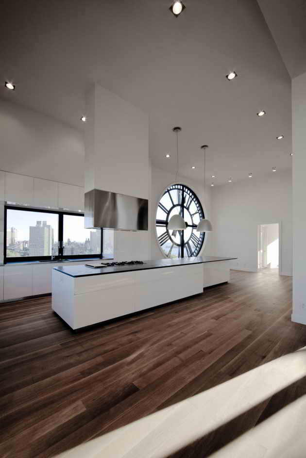 Clock Tower Kitchen Interior Back 2 Home