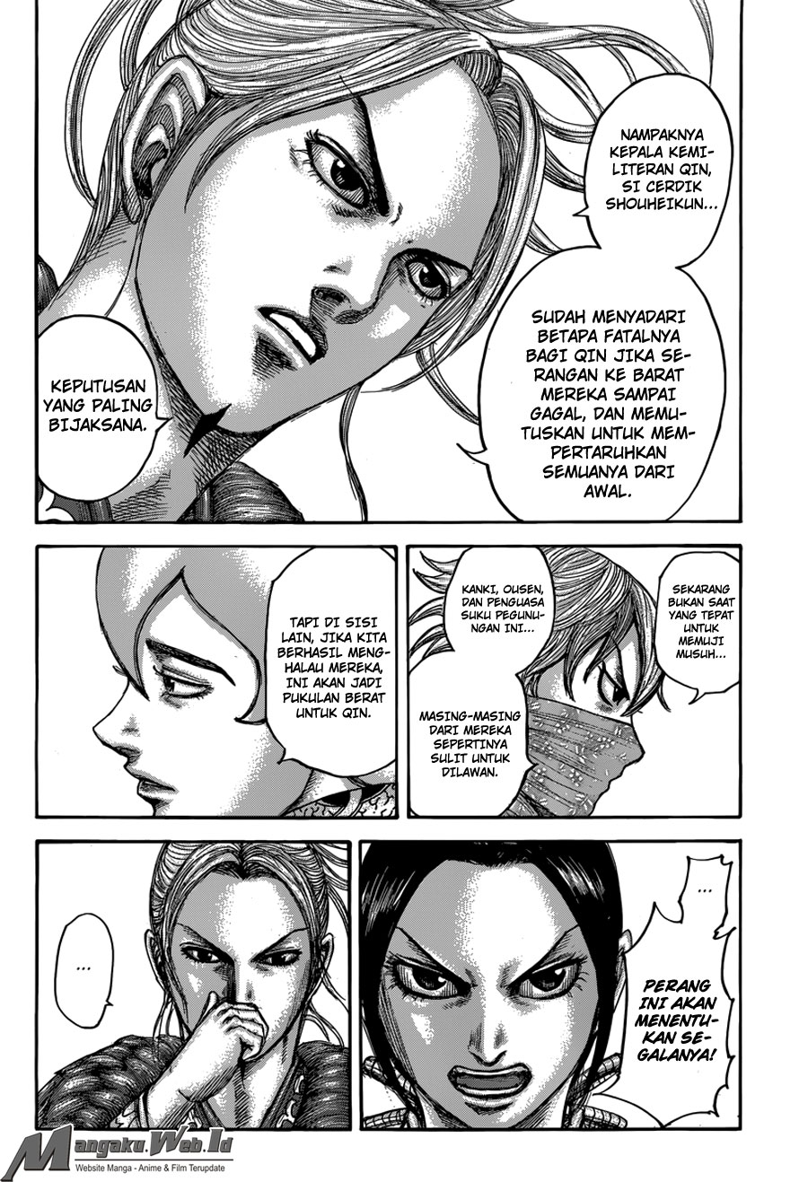 Kingdom – Chapter 500 : Prajurit Medan Perang