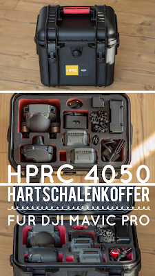 Gear of the Week #GOTW KW 10 | HPRC 4050 Hartschalenkoffer für DJI Mavic Pro | Coptercase | Passend für die komplette Fly More Combo