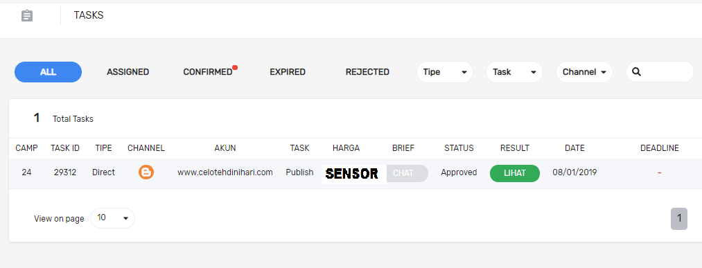 Mau Penghasilan Tambahan Dari Blog? Coba Sosiago - Platform Influencer Marketing Terbaru Mau Penghasilan Tambahan Dari Blog? Coba Sosiago - Platform Influencer Marketing Terbaru