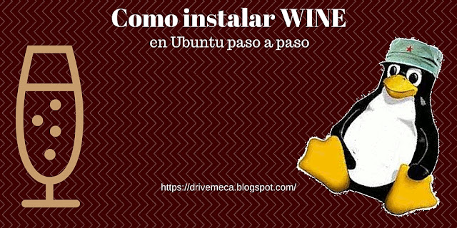 DriveMeca instalando Wine en Linux Ubuntu