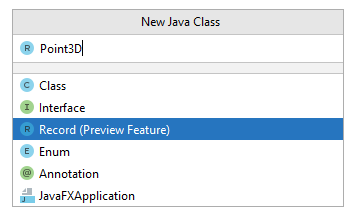 Binnur Kurt's Blog: Java 14'de Record Kullanımı