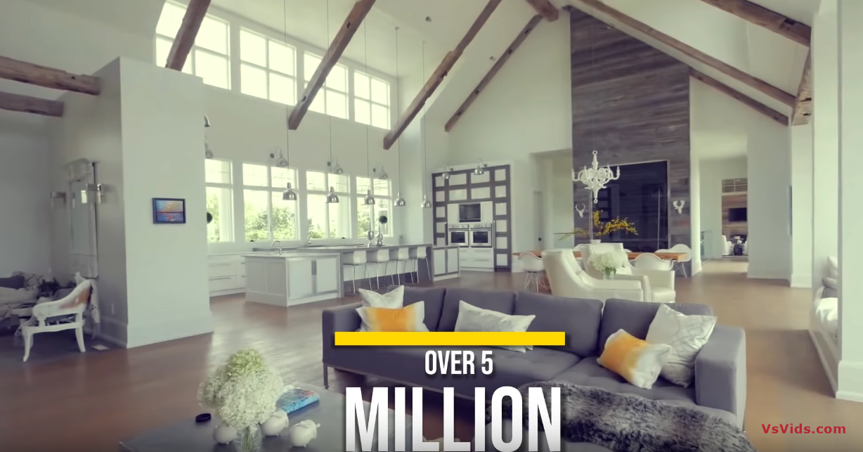 10 Photos vs. Inside Bieber's Ridiculous $100 Million Dollar Mansion - Luxury Home Tour 10 Photos vs. Inside Bieber's Ridiculous $100 Million Dollar Mansion - Luxury Home Tour