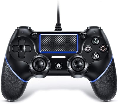 VOYEE Wired PS4 Controller with Upgraded Joystick