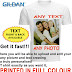 Personalised T-shirt Custom Your Image Printed Stag Hen Party Men Women Kids DTG