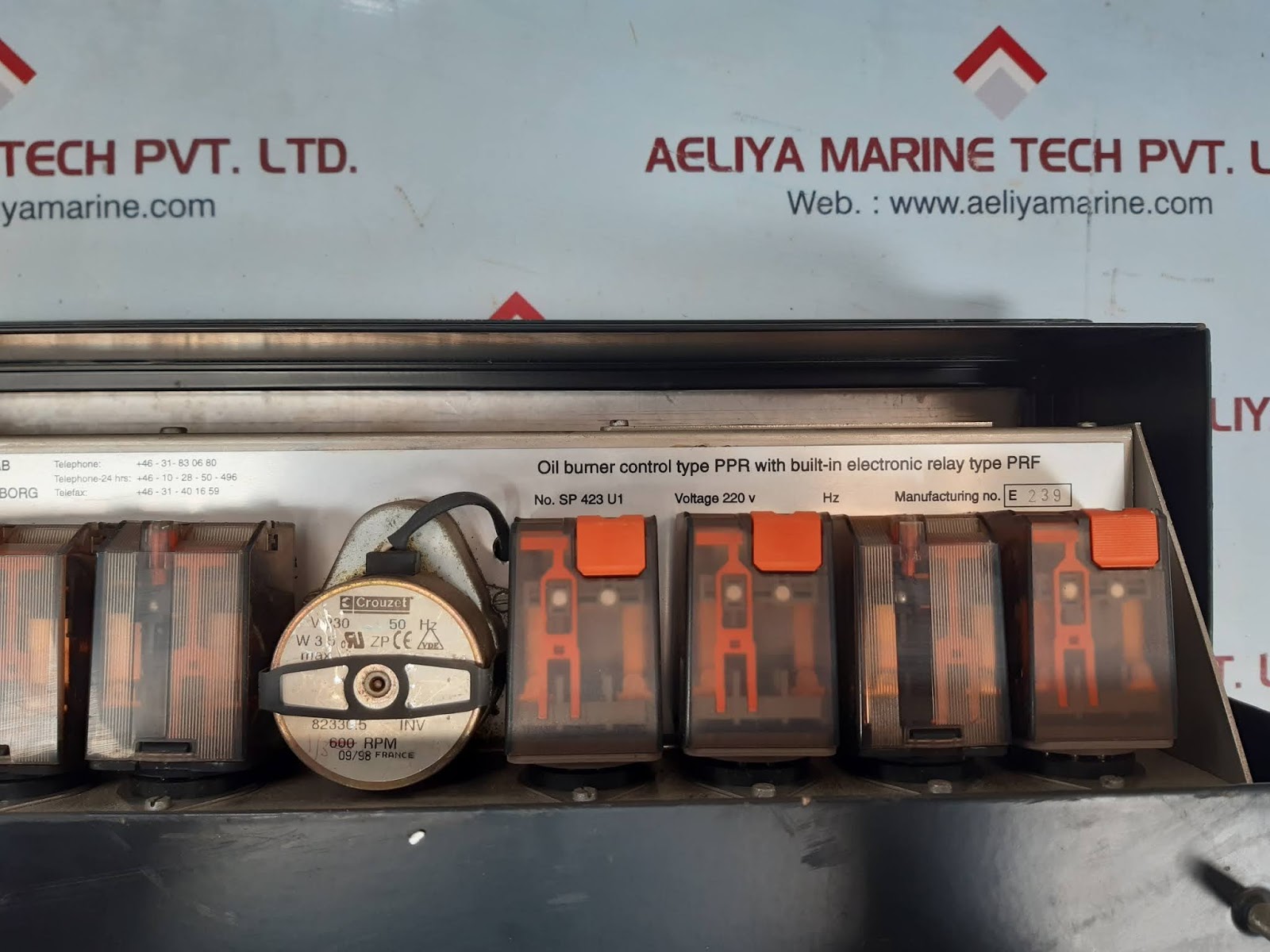 PETRO OIL BURNER CONTROL PETROPILOT Aeliya Marine