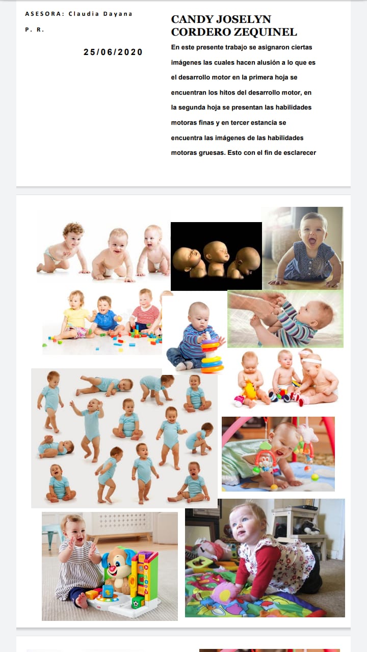 Psicologia de la infancia 3°A Desarrollo