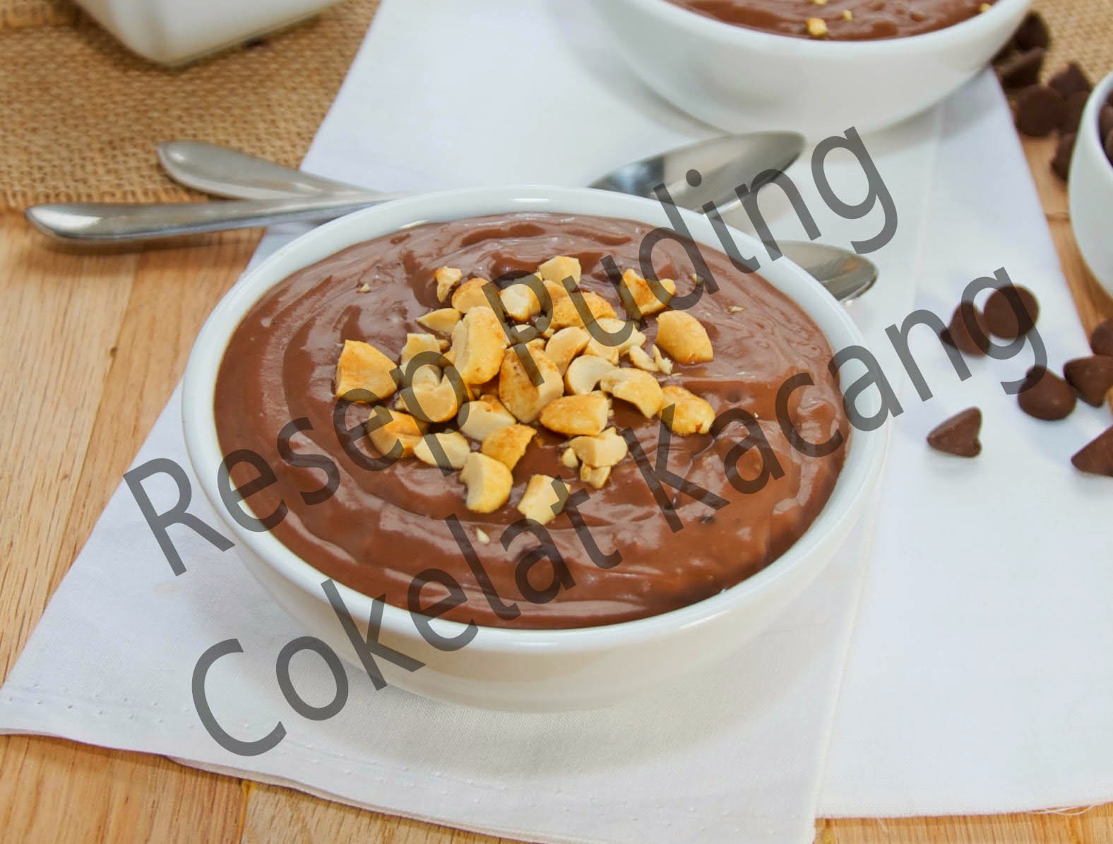 Resep Puding Praktis | Puding Cokelat Kacang