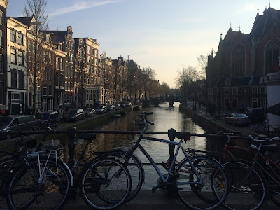 TRAVEL | April 2016 / Part Three / Amsterdam - Sunset canal