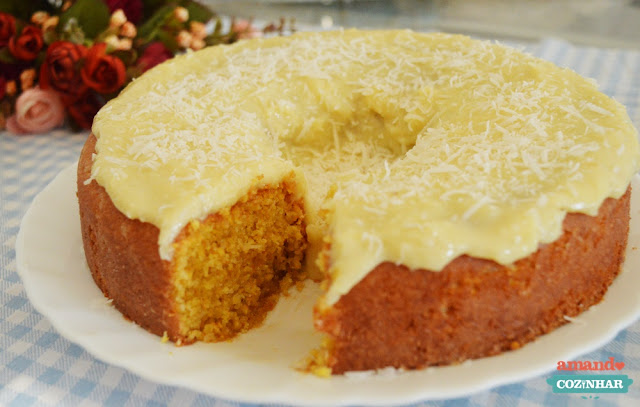 bolo de milho com beijinho